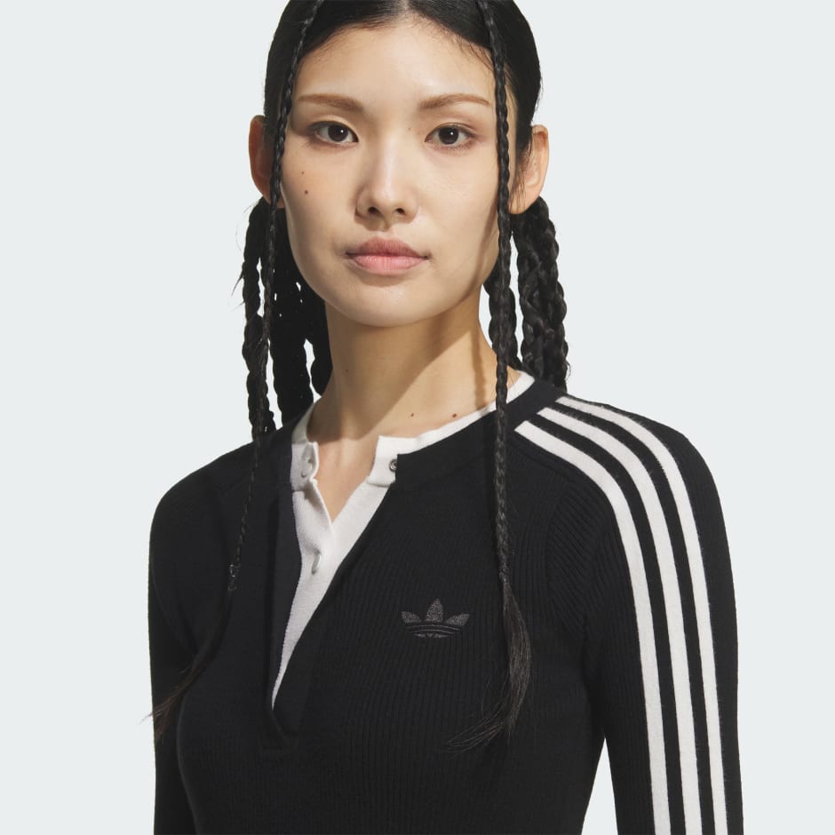 PREMIUM 3S BUTTON CREW Sweatshirt