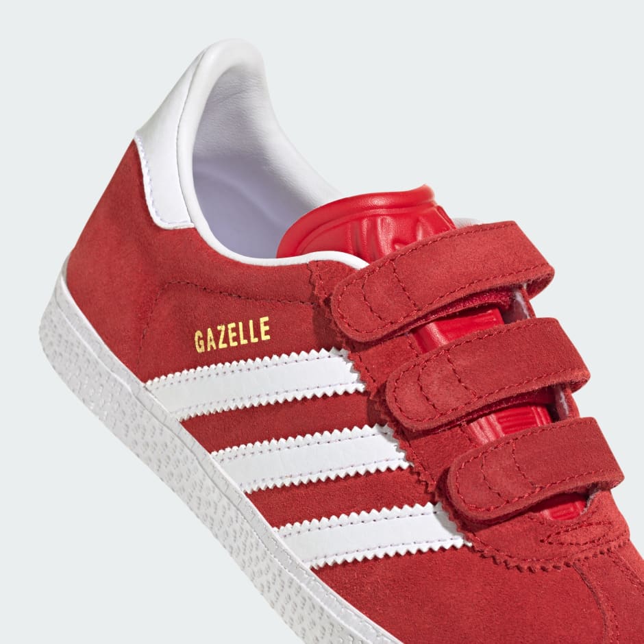 Adidas Originals Gazelle Trainers, Size: 9, Red