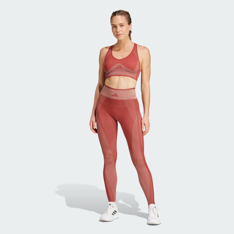 Bustieră de antrenament cu susținere ușoară AEROKNIT