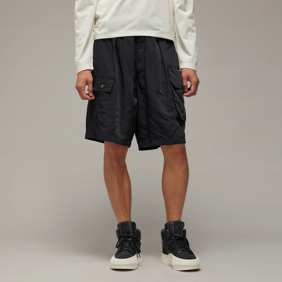 Adidas Y-3 Nylon Twill Shorts