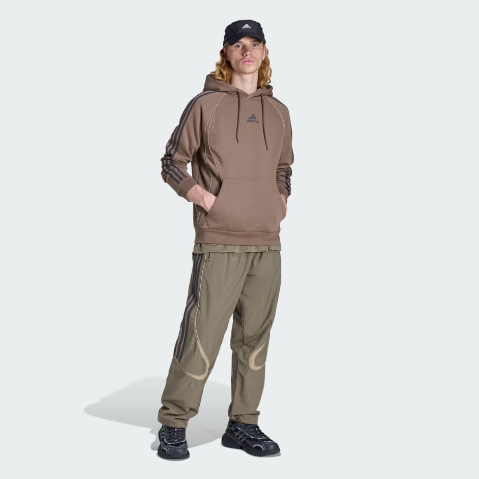 Majica s kapuljačom Adicolor i krojem Teamgeist