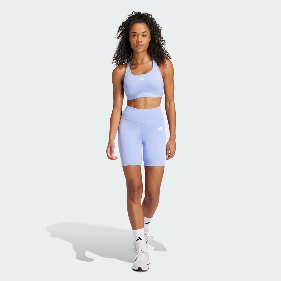 Optim&eacute; Essentials Stash Pocket 7-Inch Short Leggings