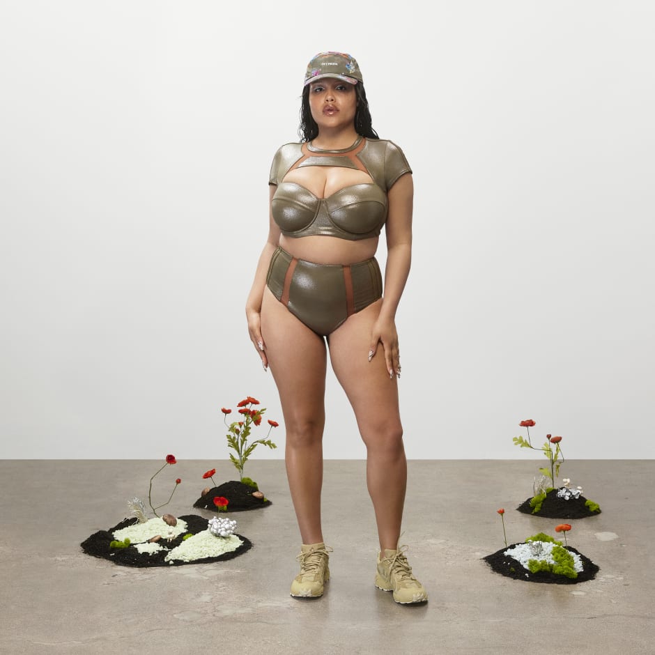 High-Waist Swim Bottoms (Plus Size)