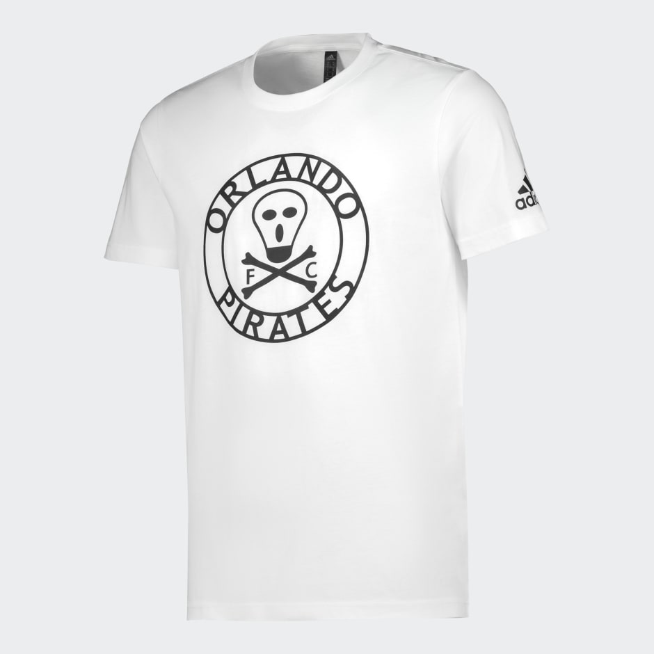 Clothing - ORLANDO PIRATES BUCS TEE M - White | adidas South Africa