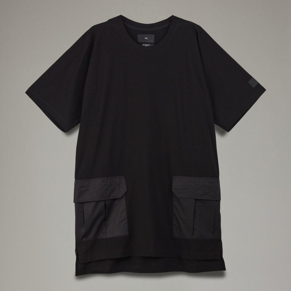 Y-3 Crepe Jersey Short Sleeve Pocket Tee