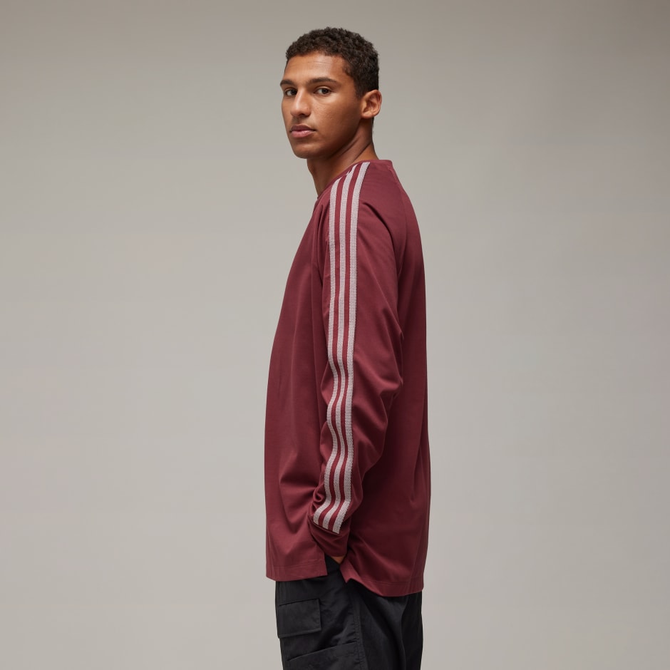 Y-3 3-Stripes Long Sleeve Tee