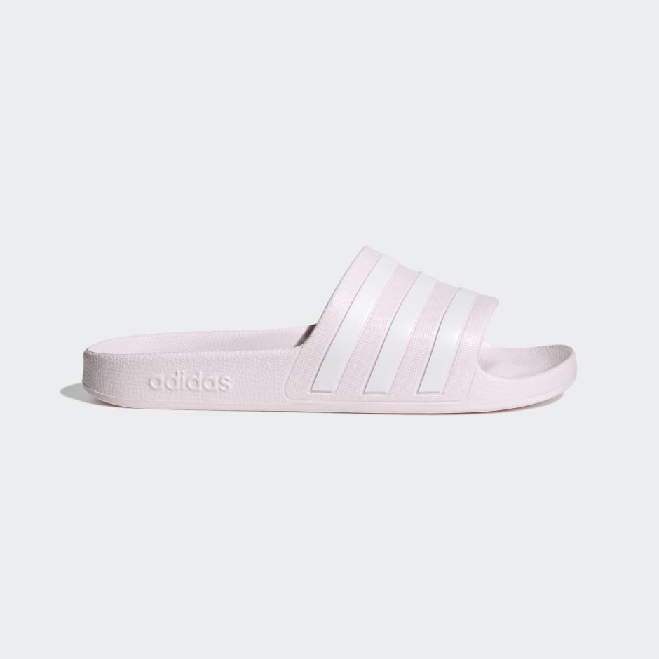 Adidas ash hot sale pink slides