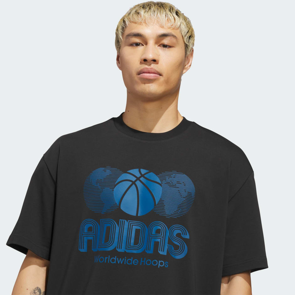 World Wide Hoops Global Basketball Tee