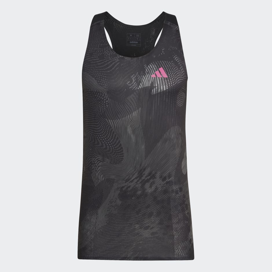 Spanning regiment Tien adidas Adizero Singlet - Black | adidas LK