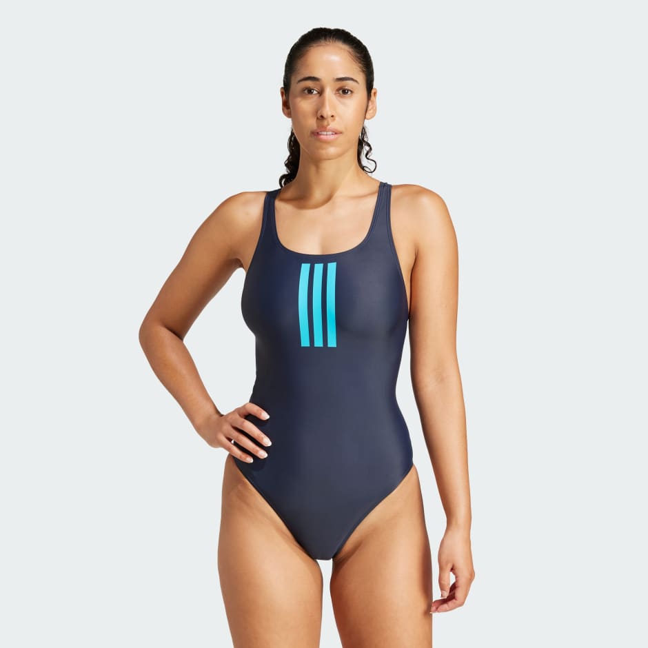 3-Stripes V-Back Swimsuit