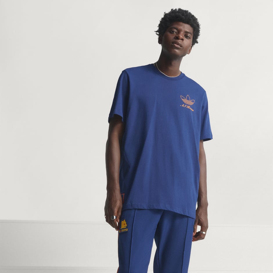 Tricou cu imprimeu grafic AS Roma Terrace Icons