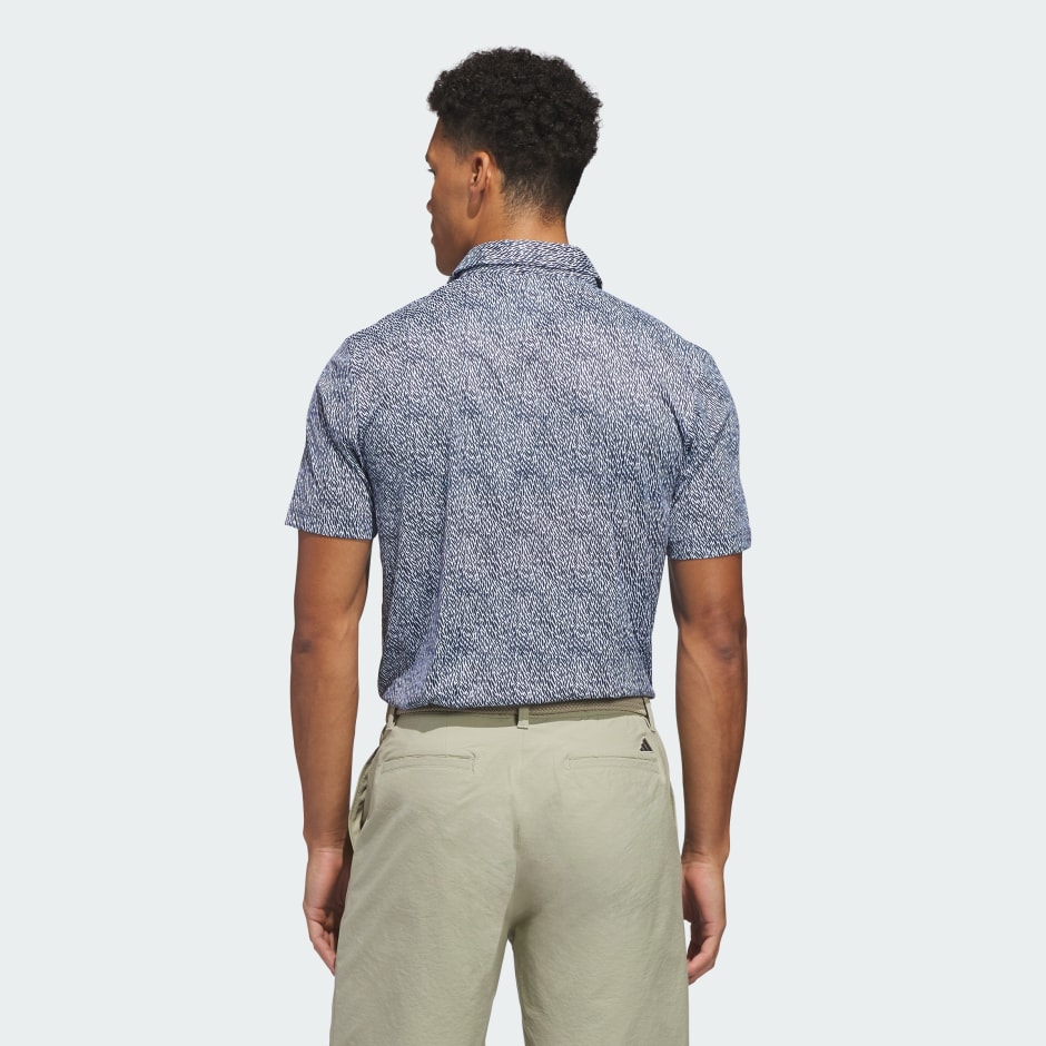 ULTIMATE365 FEATHER PRINT POLO SHIRT