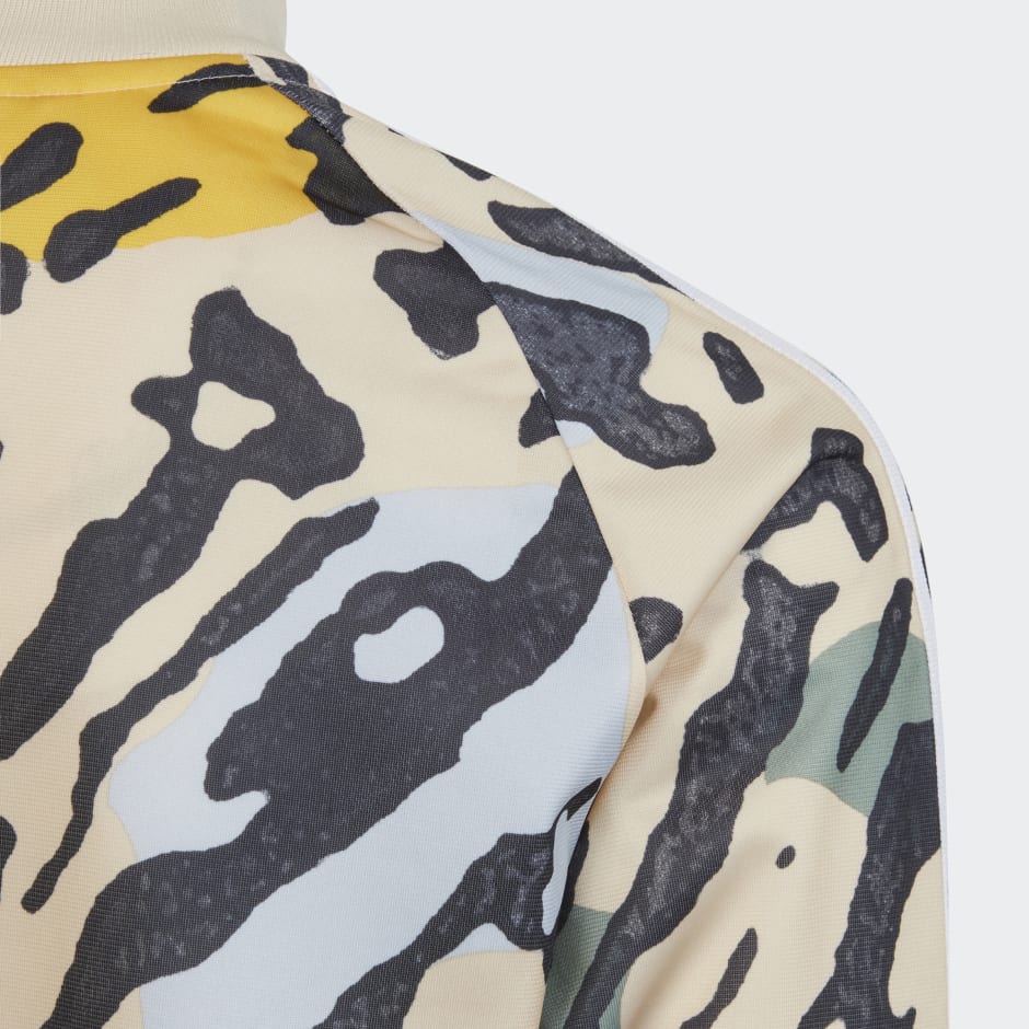 Adidas animal hot sale print jacket