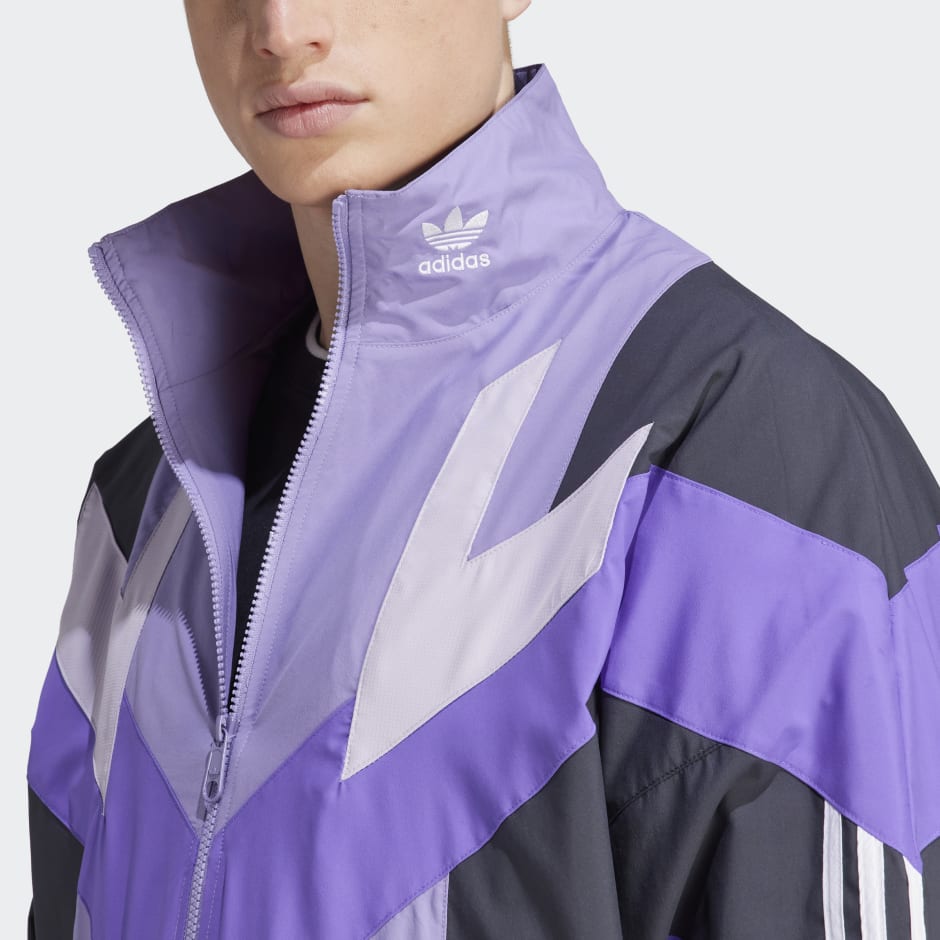 adidas adidas Rekive Woven Track Jacket - Purple | adidas UAE