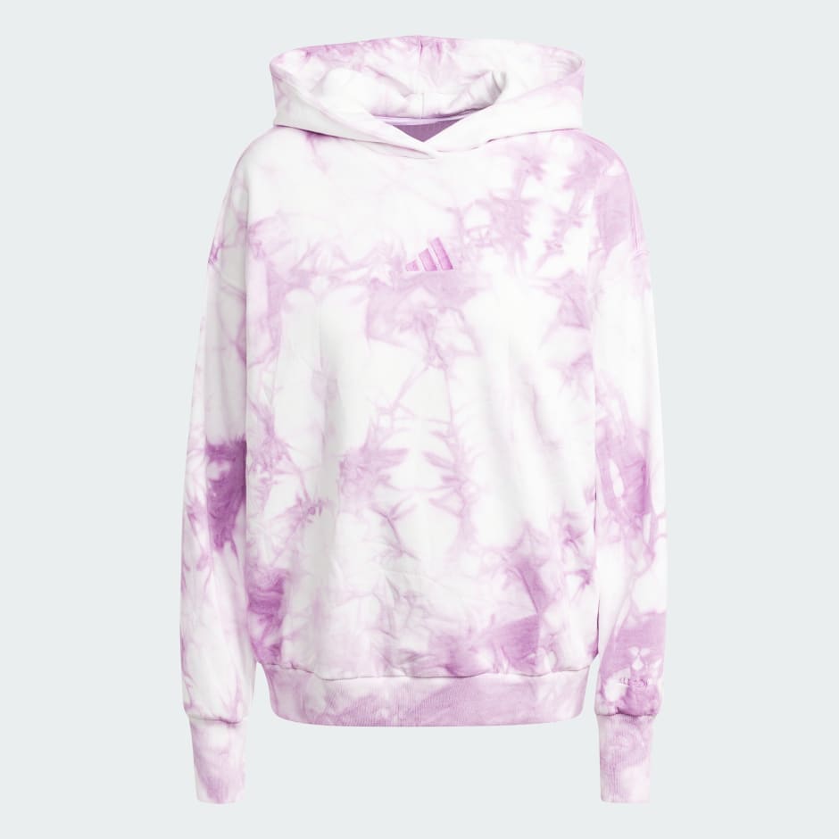 ALL SZN Fleece Tie-Dye Loose Hoodie