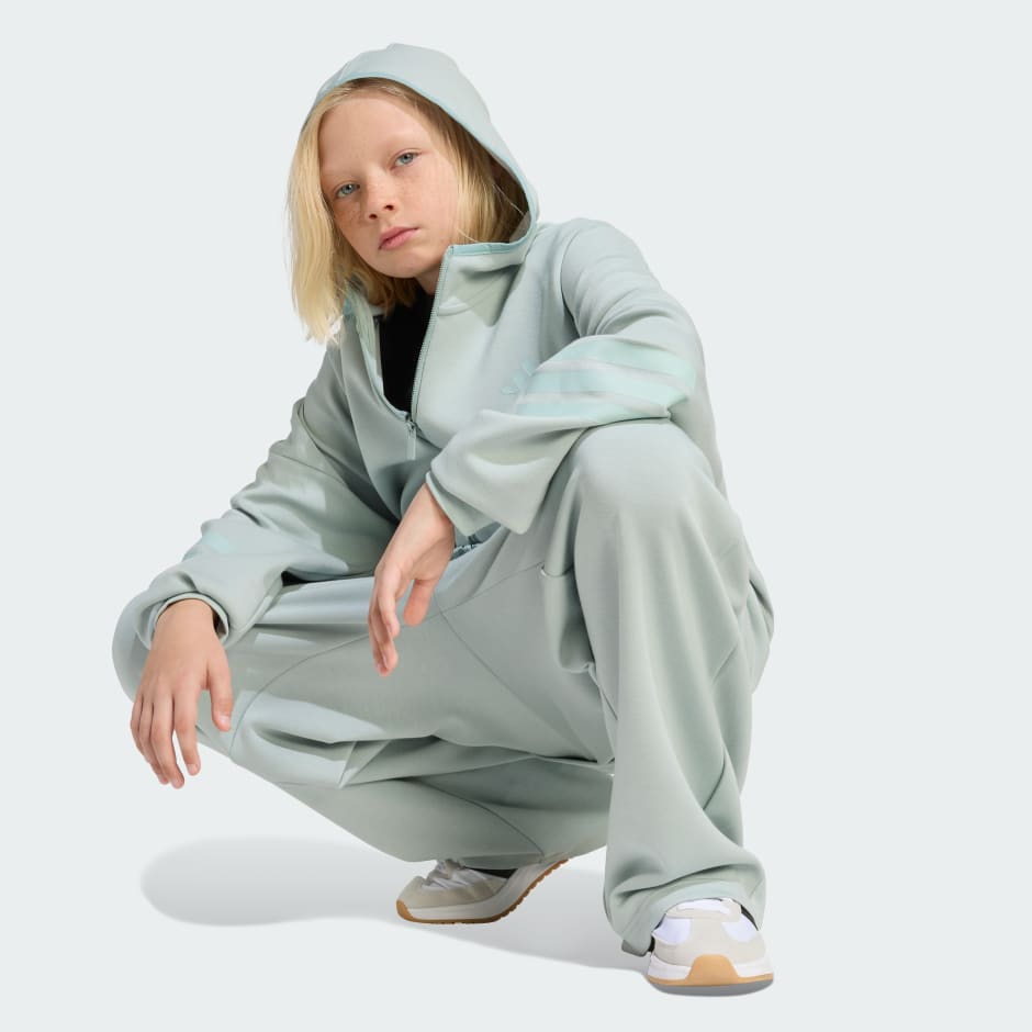 FUTURE ICONS 3 STRIPES FULL ZIP HOODIE