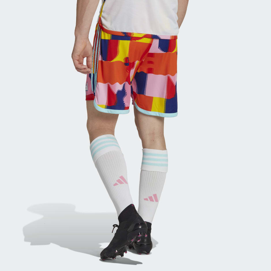 Adidas best sale multicolor shorts