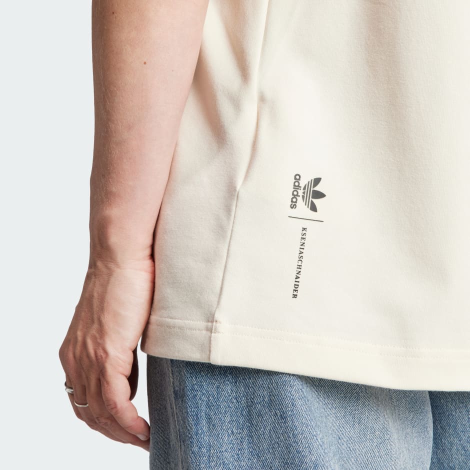 T-shirt adidas Originals x KSENIASCHNAIDER Reprocessed Trèfle