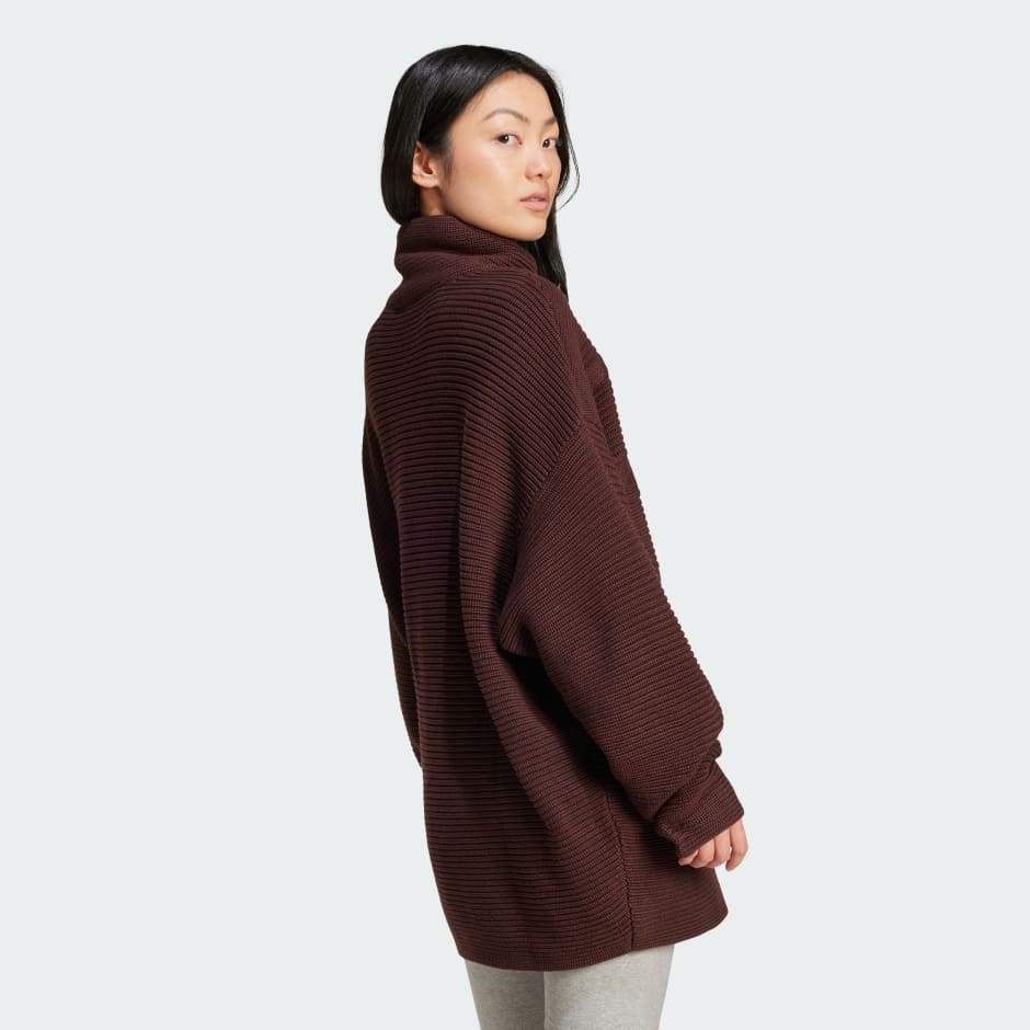 Premium Oversized Knit Turtleneck