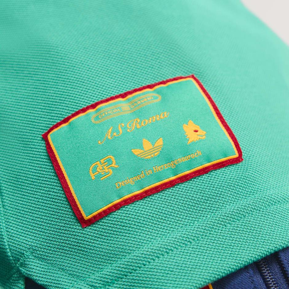 Bluză polo cu m&acirc;necă lungă AS Roma Terrace Icons