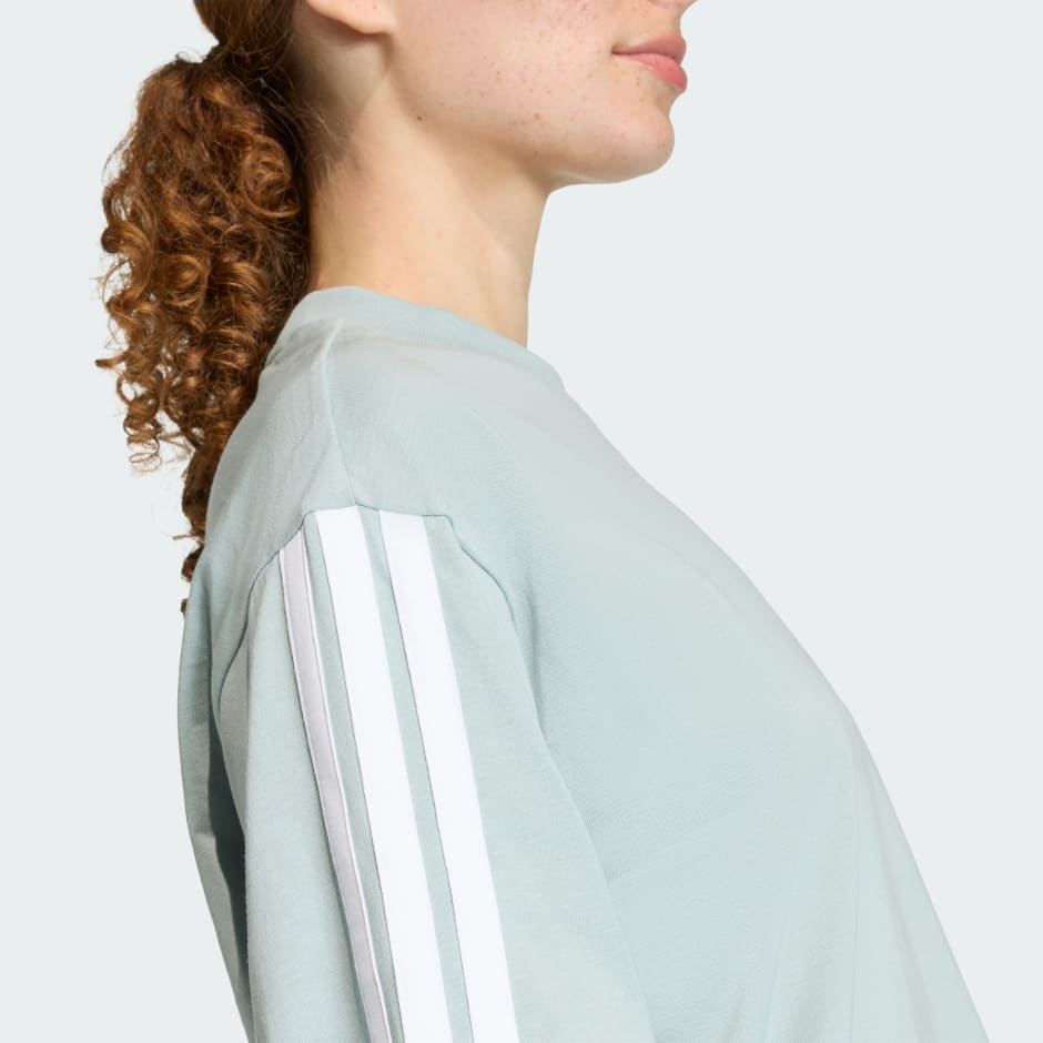 Essentials 3-Stripes Boyfriend Tee