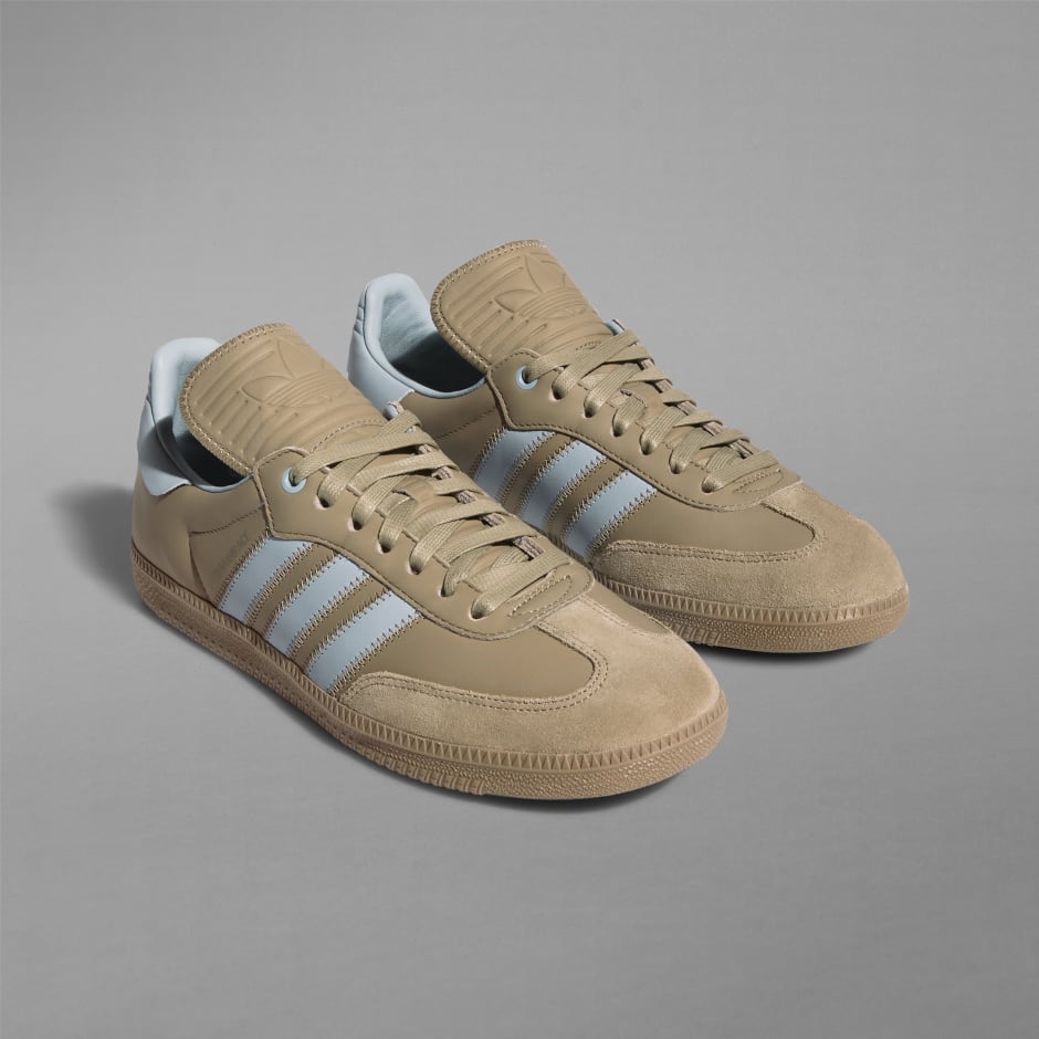 Adidas x Pharrell Williams Samba Sneakers | New Season Sneakers 45 / Light Beige