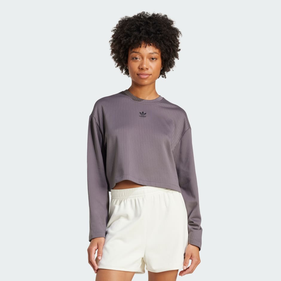 Essentials Winterized Wide Rib Long Sleeve