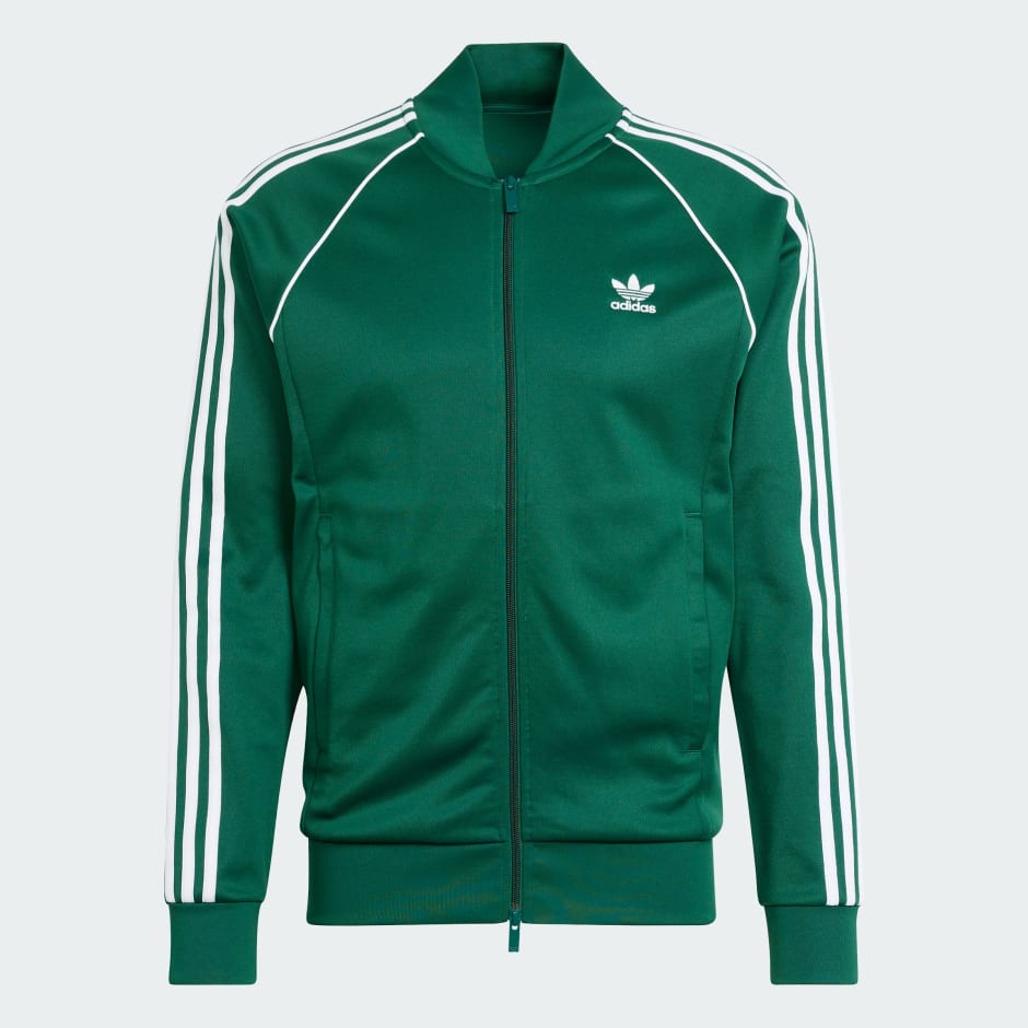 Clothing - Adicolor Classics SST Track Jacket - Green | adidas South Africa