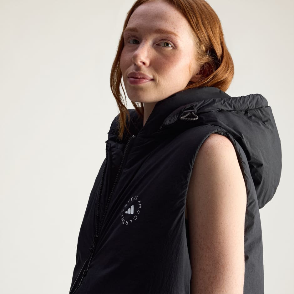 Vestă căptușită adidas Stella McCartney