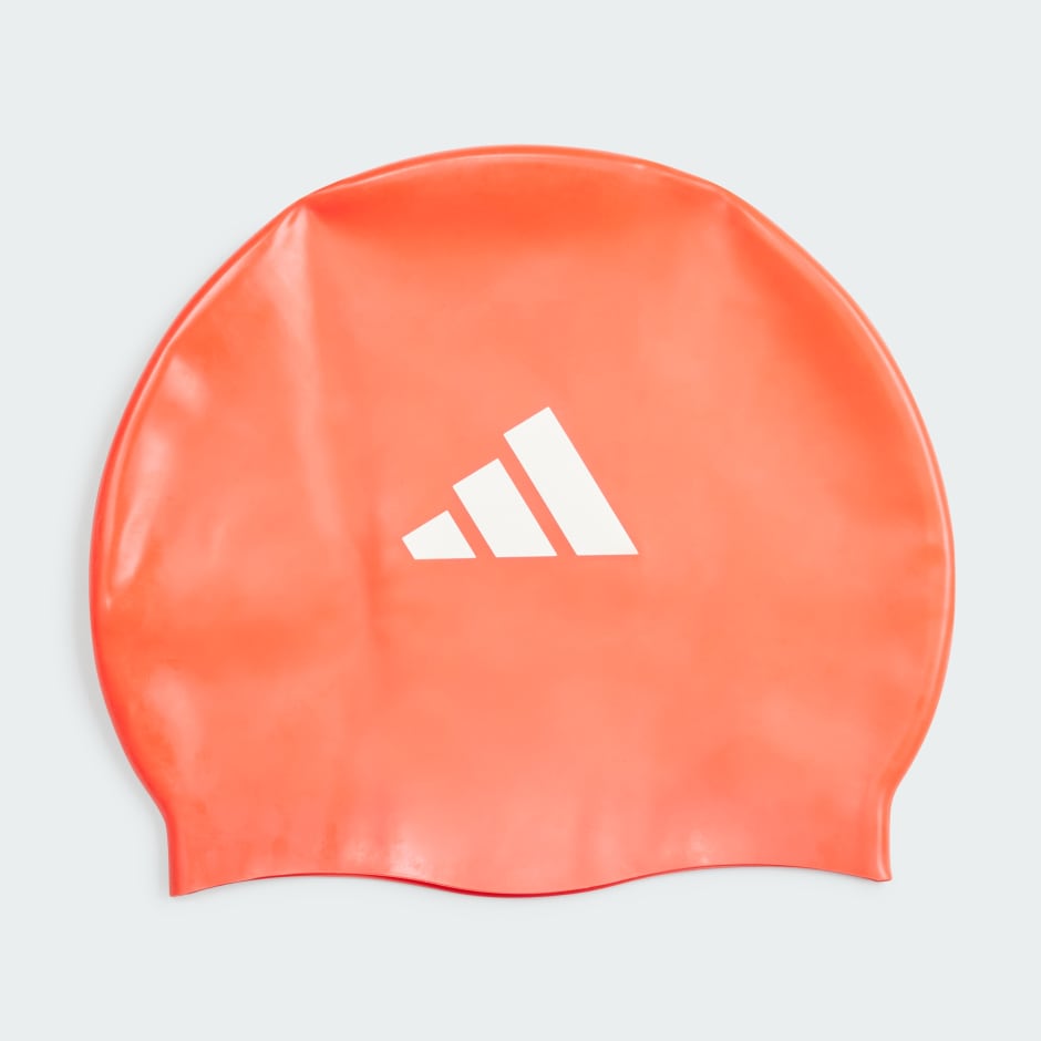 adidas adidas 3-Stripes Swim Cap Kids - Orange | adidas UAE