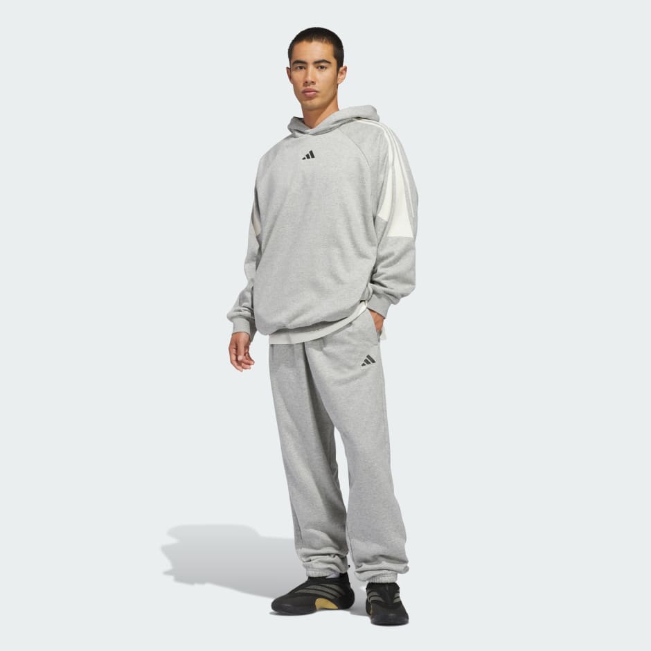 Pantaloni Basketball adidas din fleece (unisex)