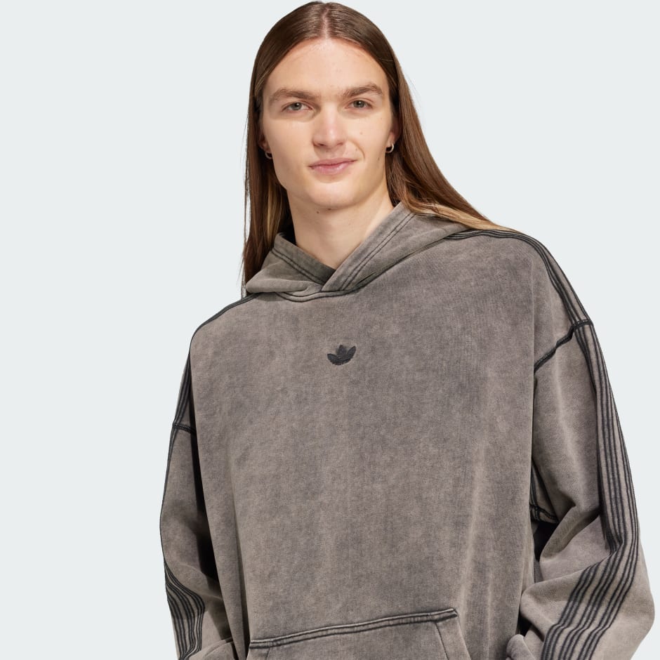 Hanorac cu efect prespălat Retro Premium Essentials