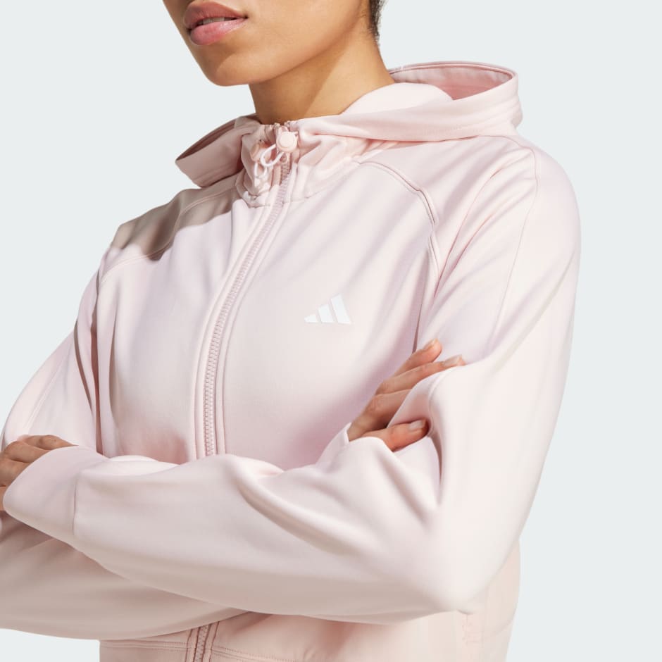 AEROREADY Game and Go Full-Zip Hooded Fleece Jacket