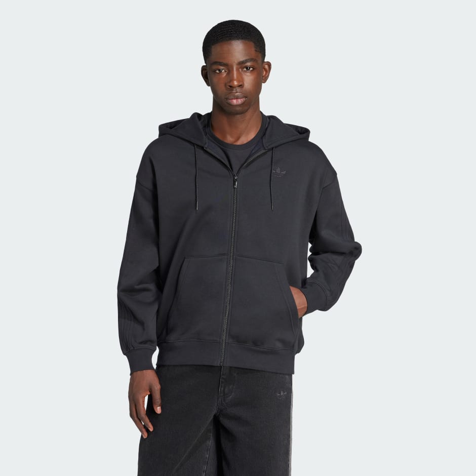 adidas Adicolor Oversize Full-Zip Hoodie