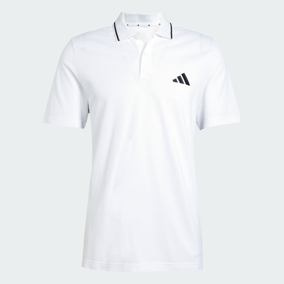 Essentials 3-Stripes Piqué Polo Shirt