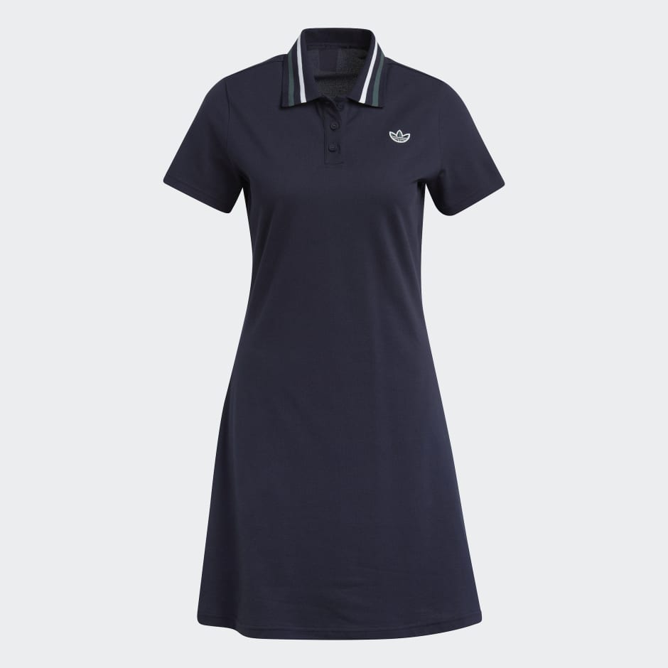 adidas Originals Class of 72 Polo Dress - Blue KW