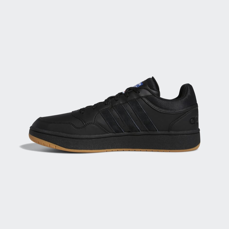 Shoes - Hoops 3.0 Low Classic Vintage Shoes - Black | adidas South Africa