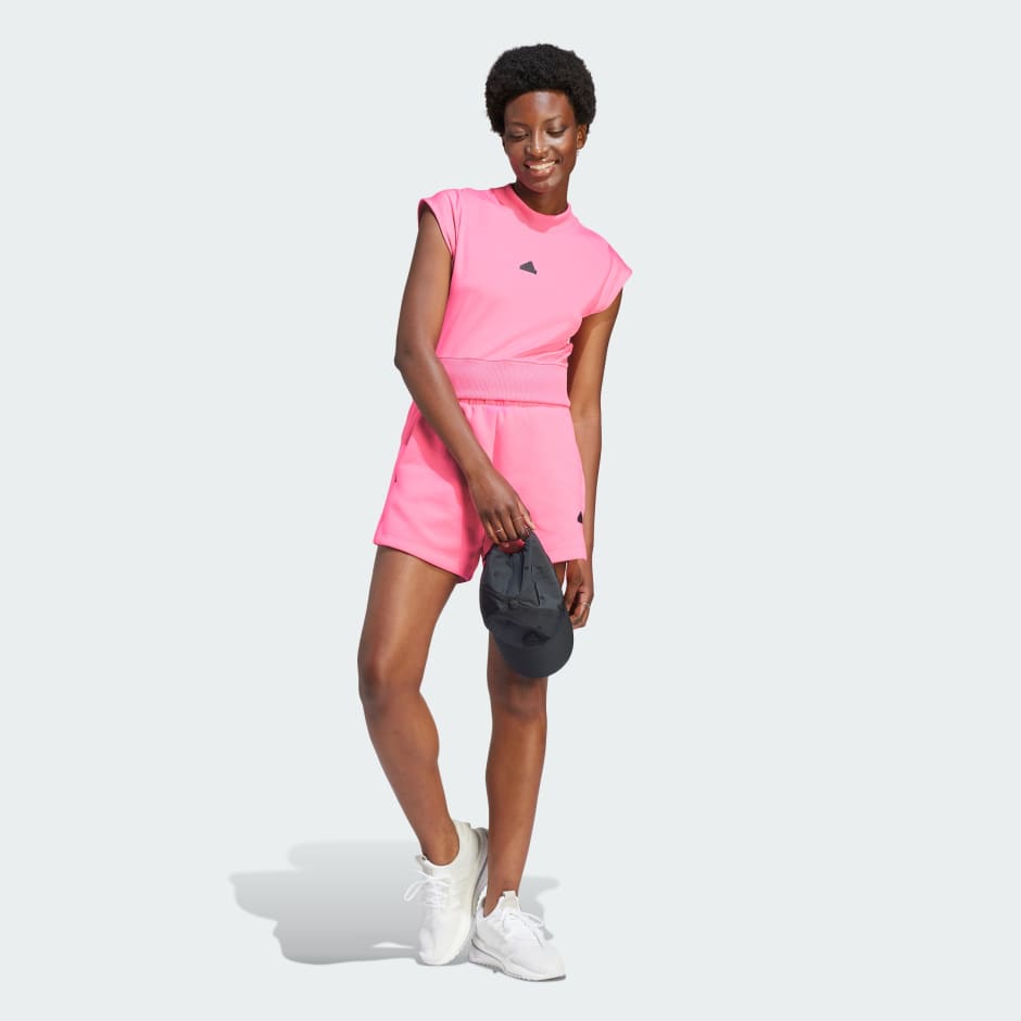 Adidas Adidas Z N E Tee Pink Adidas Uae