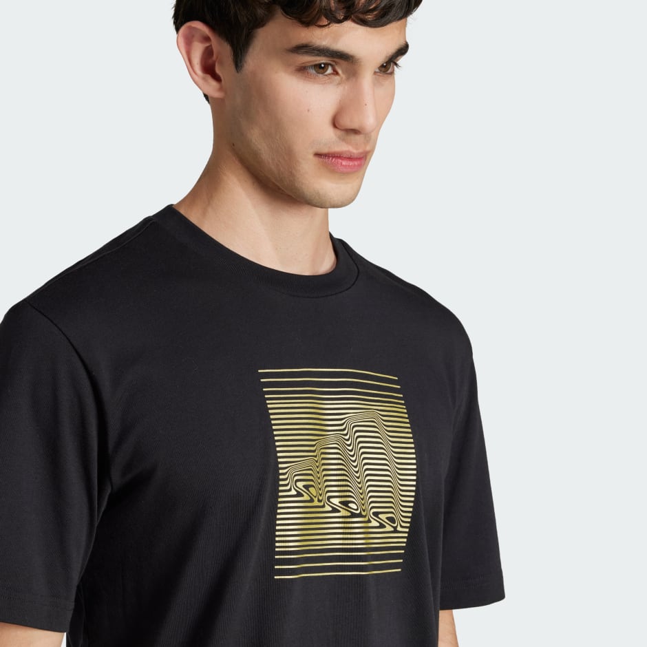 Tech Metallic Graphic Tee