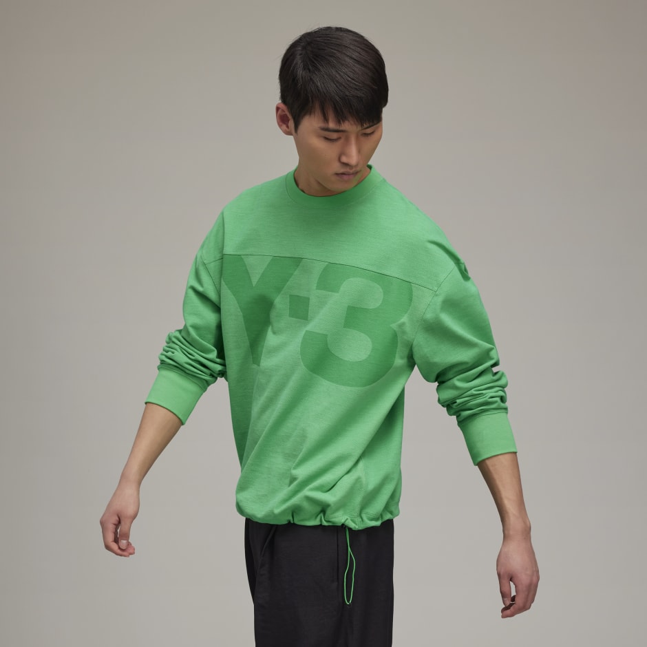 Y-3 Classic Heavy Piqué Crew Sweatshirt