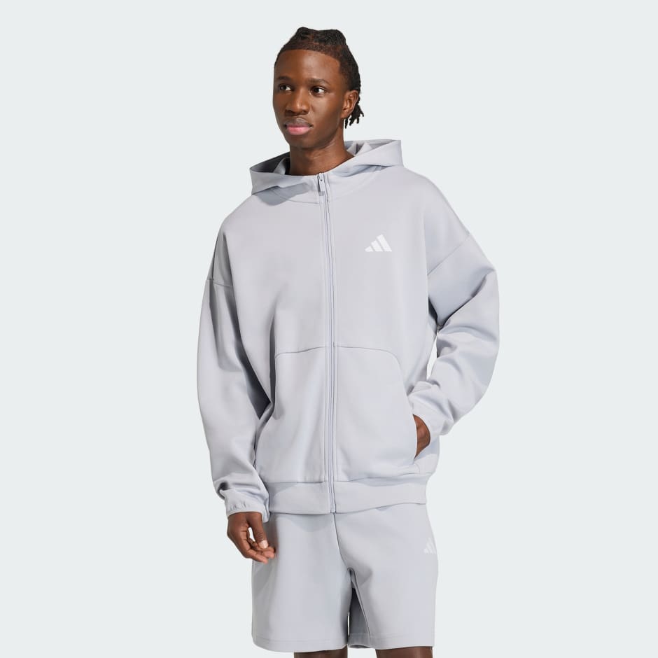 Future Icons Small Logo Full-Zip Hoodie