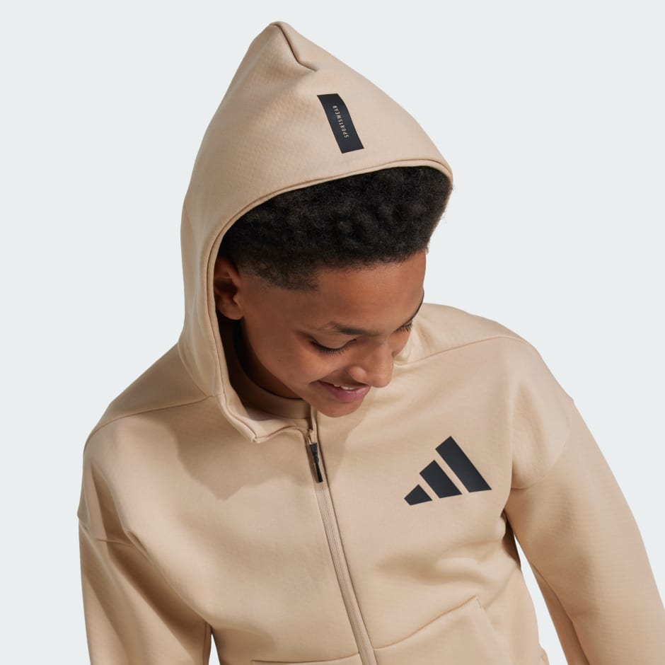 adidas Z.N.E. Full-Zip Hooded Track Jacket Kids