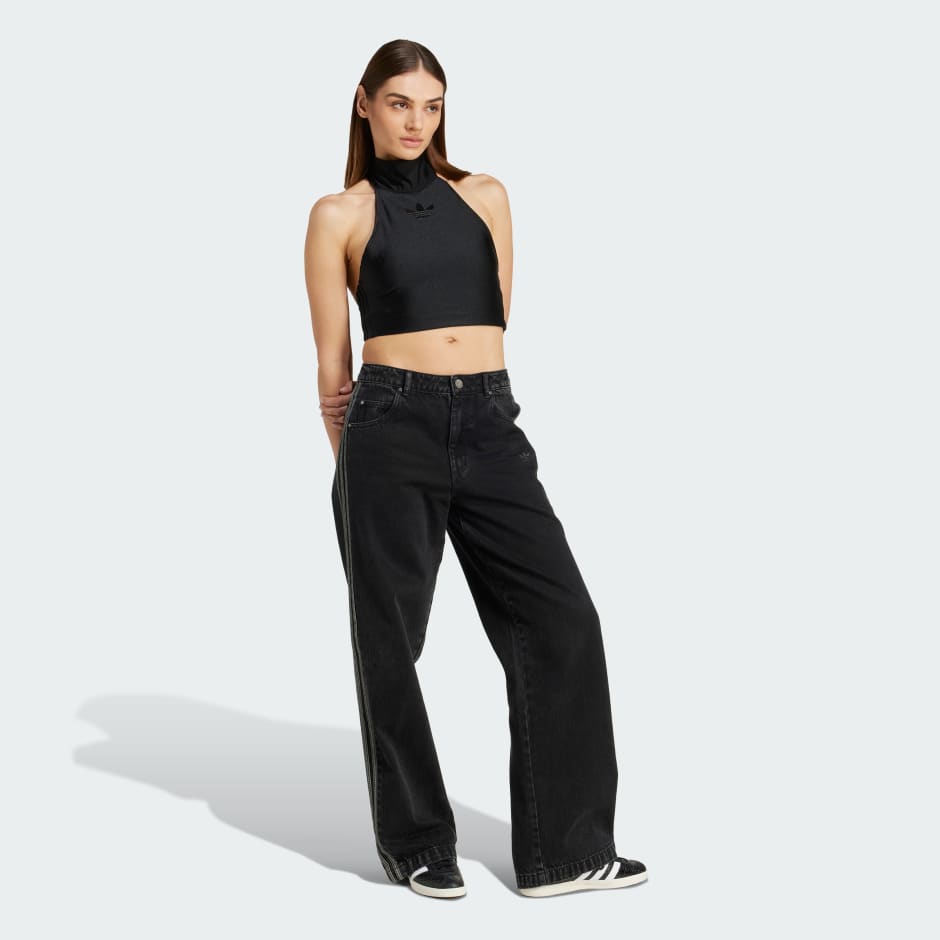 Tie-Neck Crop Top