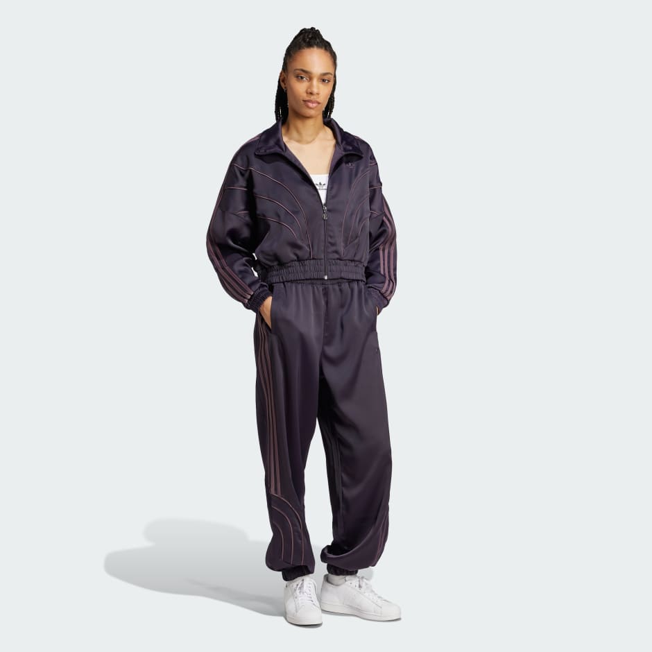 Piping Loose Track Pants