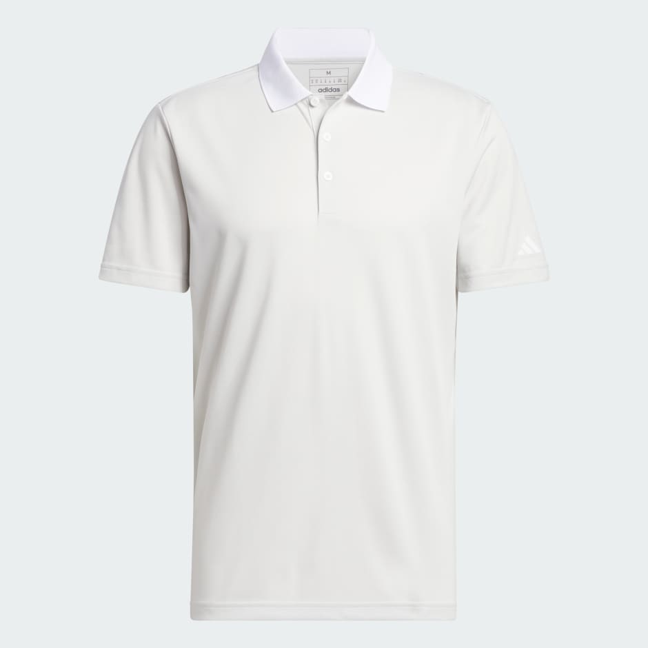 adidas Adi Performance Heathered Polo Shirt - Grey | adidas UAE