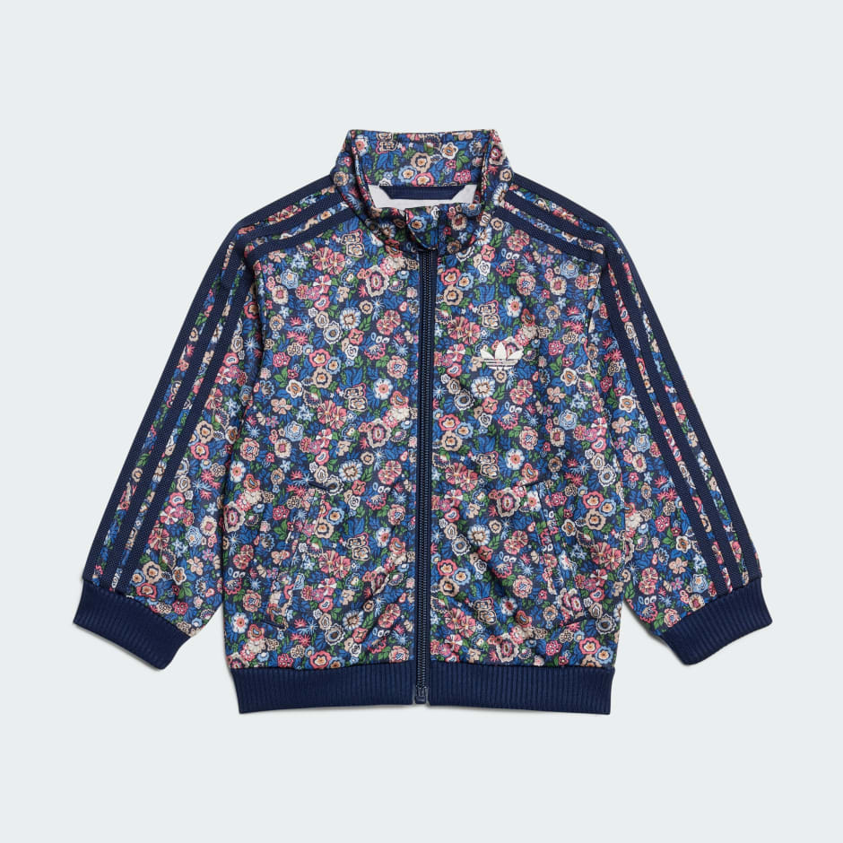 Costum de trening adidas Originals x Liberty London Firebird pentru copii
