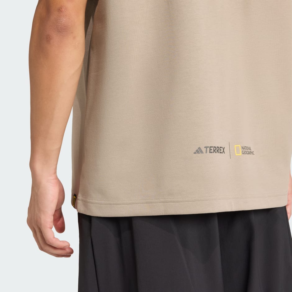 adidas National Geographic UF AEROREADY 圖案 T 恤