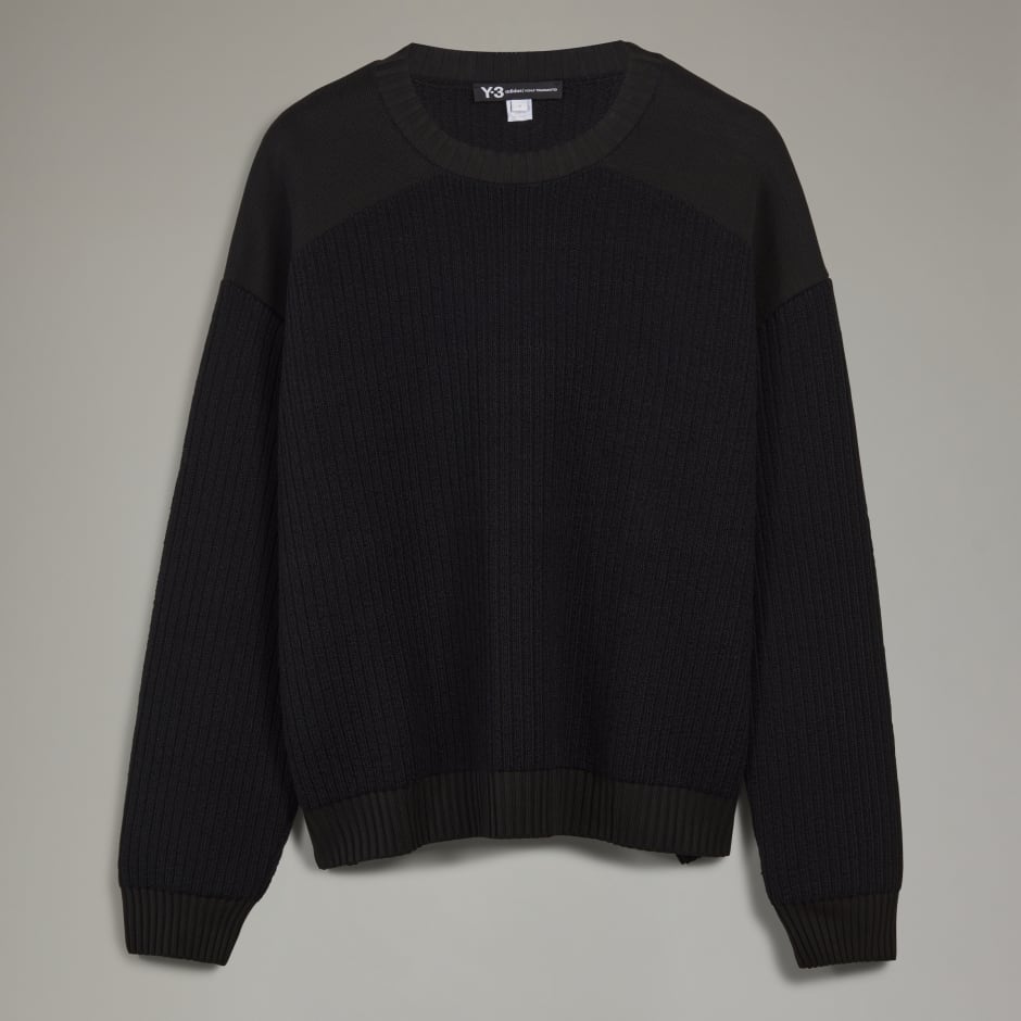 adidas Y-3 Utility Crew Sweater - Black | adidas IQ