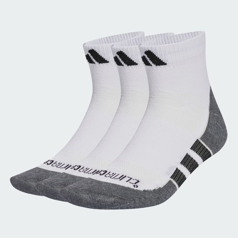 CLIMACOOL Cushioned Quarter Socks 3-Pair Pack