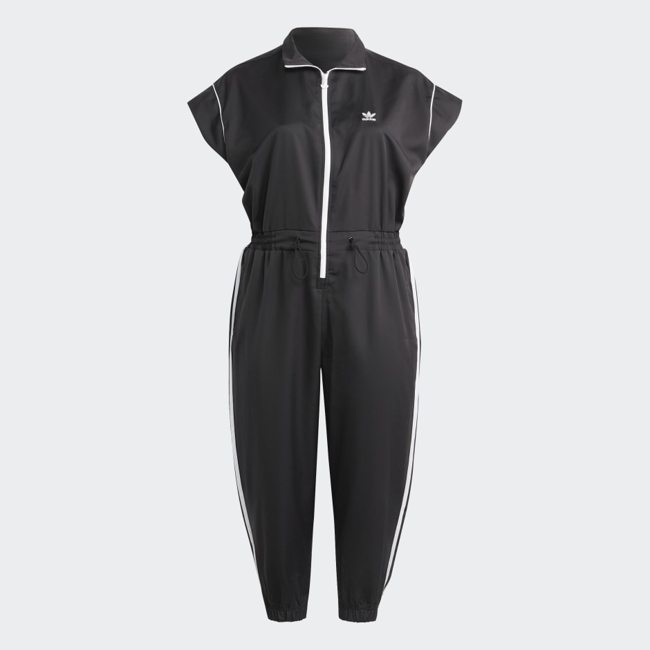 Always Original Jumpsuit (Plus Size) - Black | adidas OM